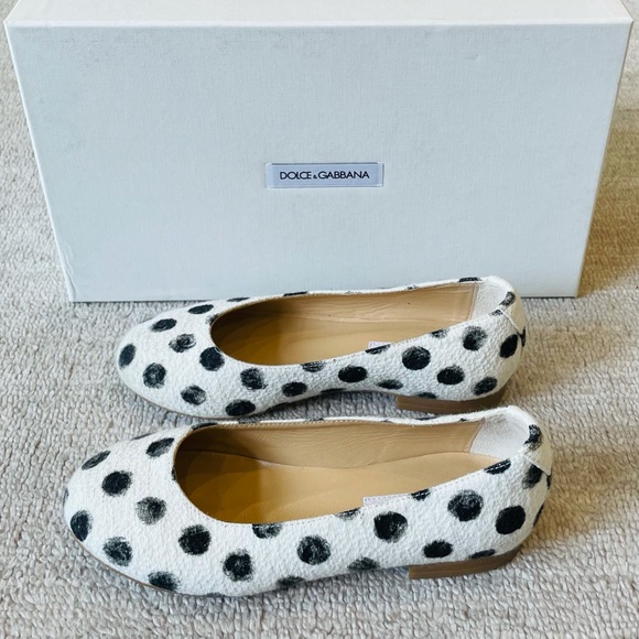 Dolce & Gabbana Polka Dot Ballerinas - Picture 4 of 8